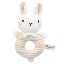 Load image into Gallery viewer, Newborn Baby Rattles Rabbit Bear Grab Ability Training Toys Infant Stroller Bed Hanging Bell Plush Dolls игрушки для детей