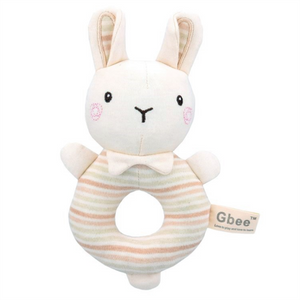 Newborn Baby Rattles Rabbit Bear Grab Ability Training Toys Infant Stroller Bed Hanging Bell Plush Dolls игрушки для детей
