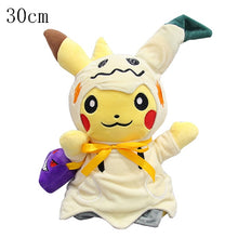Load image into Gallery viewer, Pokemon Plush Toy Pikachu Stuffed Eevee Charmander Squirtle Charizard Blastoise Bulbasaur Anime Figure Doll Baby Christmas Gift