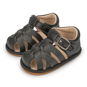 KIDSUN Baby Summer Sandals Infant Boy Girl Shoes Rubber Soft Sole Non-Slip Toddler First Walker Baby Crib Newborn