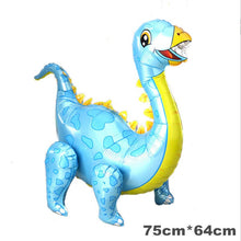 Load image into Gallery viewer, Large 4D Walking Dinosaur Foil Balloons , Children &#39;s Animal Toys , Birthday Party , Baby Shower Decoration