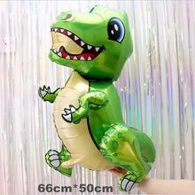 Load image into Gallery viewer, Large 4D Walking Dinosaur Foil Balloons , Children &#39;s Animal Toys , Birthday Party , Baby Shower Decoration