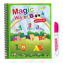 Load image into Gallery viewer, Montessori Toys Reusable Coloring Book Magic Water Drawing Book Painting Drawing Toys Sensory Early Education Toys for Kids