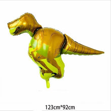 Load image into Gallery viewer, Large 4D Walking Dinosaur Foil Balloons , Children &#39;s Animal Toys , Birthday Party , Baby Shower Decoration