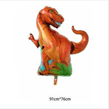 Load image into Gallery viewer, Large 4D Walking Dinosaur Foil Balloons , Children &#39;s Animal Toys , Birthday Party , Baby Shower Decoration