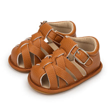Load image into Gallery viewer, KIDSUN Baby Summer Sandals Infant Boy Girl Shoes Rubber Soft Sole Non-Slip Toddler First Walker Baby Crib Newborn