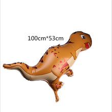 Load image into Gallery viewer, Large 4D Walking Dinosaur Foil Balloons , Children &#39;s Animal Toys , Birthday Party , Baby Shower Decoration