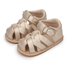 Load image into Gallery viewer, KIDSUN Baby Summer Sandals Infant Boy Girl Shoes Rubber Soft Sole Non-Slip Toddler First Walker Baby Crib Newborn