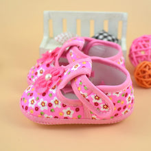 Load image into Gallery viewer, Newborn Baby Girl Soft Sole Crib Toddler Shoes Canvas Sneaker Toddler Zapatos Baby Boy Shoes Sneakers Canvas Sneaker