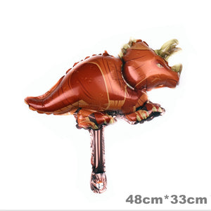 Large 4D Walking Dinosaur Foil Balloons , Children &#39;s Animal Toys , Birthday Party , Baby Shower Decoration