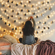 Load image into Gallery viewer, Photo Clip Light Banner Wedding Decoration Birthday Party Decor Kids Girl Boy Baby Shower Banner Christmas Decoration 2023