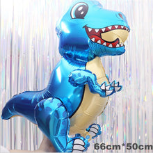 Load image into Gallery viewer, Large 4D Walking Dinosaur Foil Balloons , Children &#39;s Animal Toys , Birthday Party , Baby Shower Decoration