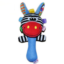 Load image into Gallery viewer, Baby Toys 0 6 12 Months Cute Stuffed Animals Baby Rattle Socks Wrist Baby Rattles Newborn Toys Make Sounds Games For Babies