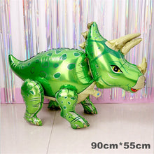 Load image into Gallery viewer, Large 4D Walking Dinosaur Foil Balloons , Children &#39;s Animal Toys , Birthday Party , Baby Shower Decoration