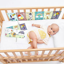 Load image into Gallery viewer, Sensory Cloth Book High Contrast Baby Toys 0 12 Months Newborn Crib Toys Black and White Animal Cloth Books Montessori Baby Book