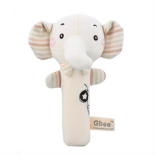 Load image into Gallery viewer, Newborn Baby Rattles Rabbit Bear Grab Ability Training Toys Infant Stroller Bed Hanging Bell Plush Dolls игрушки для детей