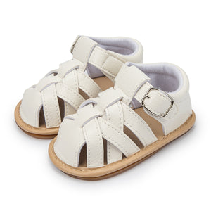 KIDSUN Baby Summer Sandals Infant Boy Girl Shoes Rubber Soft Sole Non-Slip Toddler First Walker Baby Crib Newborn