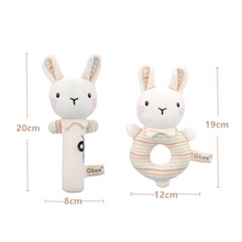 Load image into Gallery viewer, Newborn Baby Rattles Rabbit Bear Grab Ability Training Toys Infant Stroller Bed Hanging Bell Plush Dolls игрушки для детей