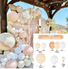 Load image into Gallery viewer, Apricot Coffee Brown Balloon Garland Arch Kit Wedding Birthday Party Decoration Kids Latex Balloon Globos Baby Shower Decor