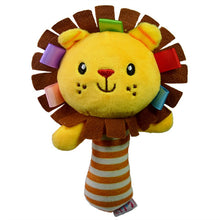 Load image into Gallery viewer, Baby Toys 0 6 12 Months Cute Stuffed Animals Baby Rattle Socks Wrist Baby Rattles Newborn Toys Make Sounds Games For Babies