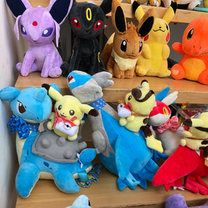 Pokemon Plush Toy Pikachu Stuffed Eevee Charmander Squirtle Charizard Blastoise Bulbasaur Anime Figure Doll Baby Christmas Gift