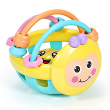 Load image into Gallery viewer, Baby Toys 0 12 Months Soft Cloth Rattle Ball Stuffed Baby Play Ball with Bell Cartoon Animals Interactive Toys Educational Toys