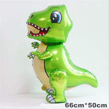 Load image into Gallery viewer, Large 4D Walking Dinosaur Foil Balloons , Children &#39;s Animal Toys , Birthday Party , Baby Shower Decoration