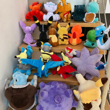 Load image into Gallery viewer, Pokemon Plush Toy Pikachu Stuffed Eevee Charmander Squirtle Charizard Blastoise Bulbasaur Anime Figure Doll Baby Christmas Gift