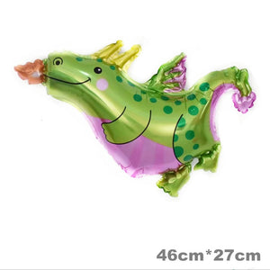 Large 4D Walking Dinosaur Foil Balloons , Children &#39;s Animal Toys , Birthday Party , Baby Shower Decoration