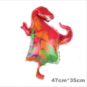 Large 4D Walking Dinosaur Foil Balloons , Children &#39;s Animal Toys , Birthday Party , Baby Shower Decoration