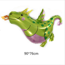 Load image into Gallery viewer, Large 4D Walking Dinosaur Foil Balloons , Children &#39;s Animal Toys , Birthday Party , Baby Shower Decoration