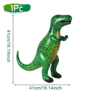 Dinosaur Disposable Tableware Dinosaur Birthday Party Decorations Kids Boy Baby Shower Balloons Jungle Safari Birthday Supplies