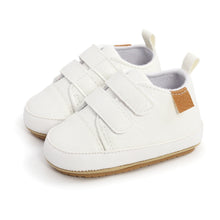 Load image into Gallery viewer, New Baby Shoes Retro Leather Boy Girl Shoes Multicolor Toddler Rubber Sole Anti-slip First Walkers Infant Newborn Moccasins