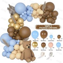 Load image into Gallery viewer, Apricot Coffee Brown Balloon Garland Arch Kit Wedding Birthday Party Decoration Kids Latex Balloon Globos Baby Shower Decor
