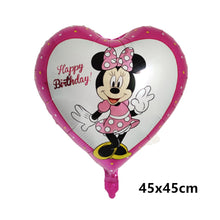 Load image into Gallery viewer, Giant Disney Foil Balloon Mickey Mouse Balloons Minnie Birthday Party Decoration Kids Toy Baby Shower Ball Children Cartoon Gift