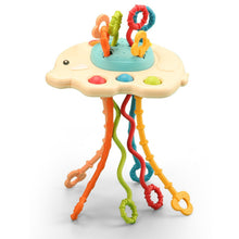 Load image into Gallery viewer, Baby Toys 0 12 Months Soft Cloth Rattle Ball Stuffed Baby Play Ball with Bell Cartoon Animals Interactive Toys Educational Toys