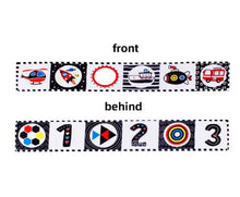 Load image into Gallery viewer, Sensory Cloth Book High Contrast Baby Toys 0 12 Months Newborn Crib Toys Black and White Animal Cloth Books Montessori Baby Book