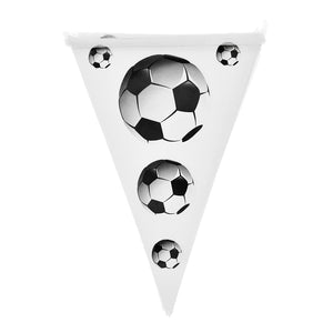 Football Theme Disposable Tableware Set  Sport Boy Birthday Party Baby Shower Cake Decor Supplies Soccer Pattern Cup Plate Straw