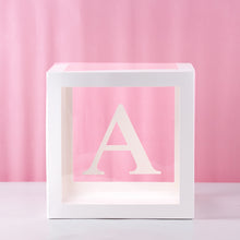 Load image into Gallery viewer, Transparent Balloon Box Baby Shower Decoration Boy Girl 1st Birthday Party Decorations Kids Wedding Decor Babyshower Supplies