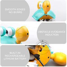 Load image into Gallery viewer, Crawling Crab Baby Toys with Music LED Light Up Musical Toys for Toddler Automatically Avoid Obstacles Interactive Toys for Kids