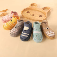 Load image into Gallery viewer, 2023 New Born Baby Socks with Rubber Soles Infant Baby Girls Boys Shoes Spring Autumn Baby Floor Socks Anti Slip Soft Sole Sock