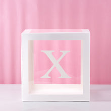 Load image into Gallery viewer, Transparent Balloon Box Baby Shower Decoration Boy Girl 1st Birthday Party Decorations Kids Wedding Decor Babyshower Supplies