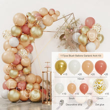 Load image into Gallery viewer, Balloon Garland Arch Kit Wedding Birthday Party Decoration Adult Kids Confetti Latex Ballons Baby Shower Wedding Party Supplies
