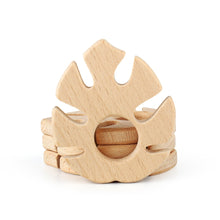 Load image into Gallery viewer, 1pcs Wooden Baby Teether Animal BPA Free DIY Pacifier Chain Necklace Accessories Tooth Pendant Nursing Teether Toys Gift