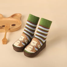 Load image into Gallery viewer, 2023 New Born Baby Socks with Rubber Soles Infant Baby Girls Boys Shoes Spring Autumn Baby Floor Socks Anti Slip Soft Sole Sock
