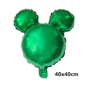 Giant Disney Foil Balloon Mickey Mouse Balloons Minnie Birthday Party Decoration Kids Toy Baby Shower Ball Children Cartoon Gift