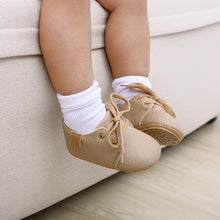 Load image into Gallery viewer, New Baby Shoes Retro Leather Boy Girl Shoes Multicolor Toddler Rubber Sole Anti-slip First Walkers Infant Newborn Moccasins