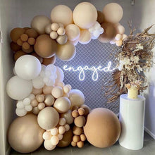 Load image into Gallery viewer, Apricot Coffee Brown Balloon Garland Arch Kit Wedding Birthday Party Decoration Kids Latex Balloon Globos Baby Shower Decor
