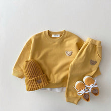 Load image into Gallery viewer, Fashion Toddler Baby Boys Girl Fall Clothes Sets Baby Girl Clothing Set Kids Sports Bear Sweatshirt Pants 2Pcs Suits Outfits