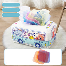 Load image into Gallery viewer, Montessori Toys Magic Tissue Box Baby Educational Learning Activity Sensory Toy for Kids Finger Exercise Busy Board Baby Game